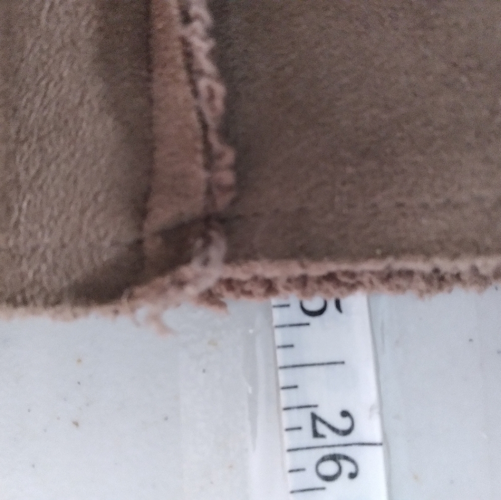 cotton ginny sherpa faux suede shacket - Picture 9 of 9